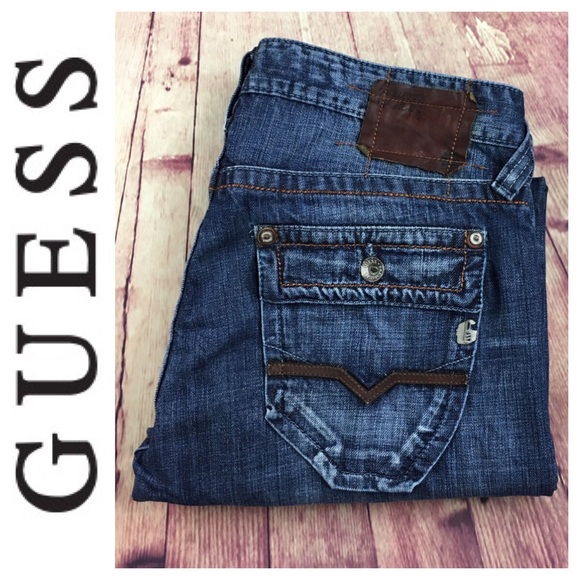 Guess | Jeans | Mens Guess Premium Pasadena Straight Leg Jean | Poshmark